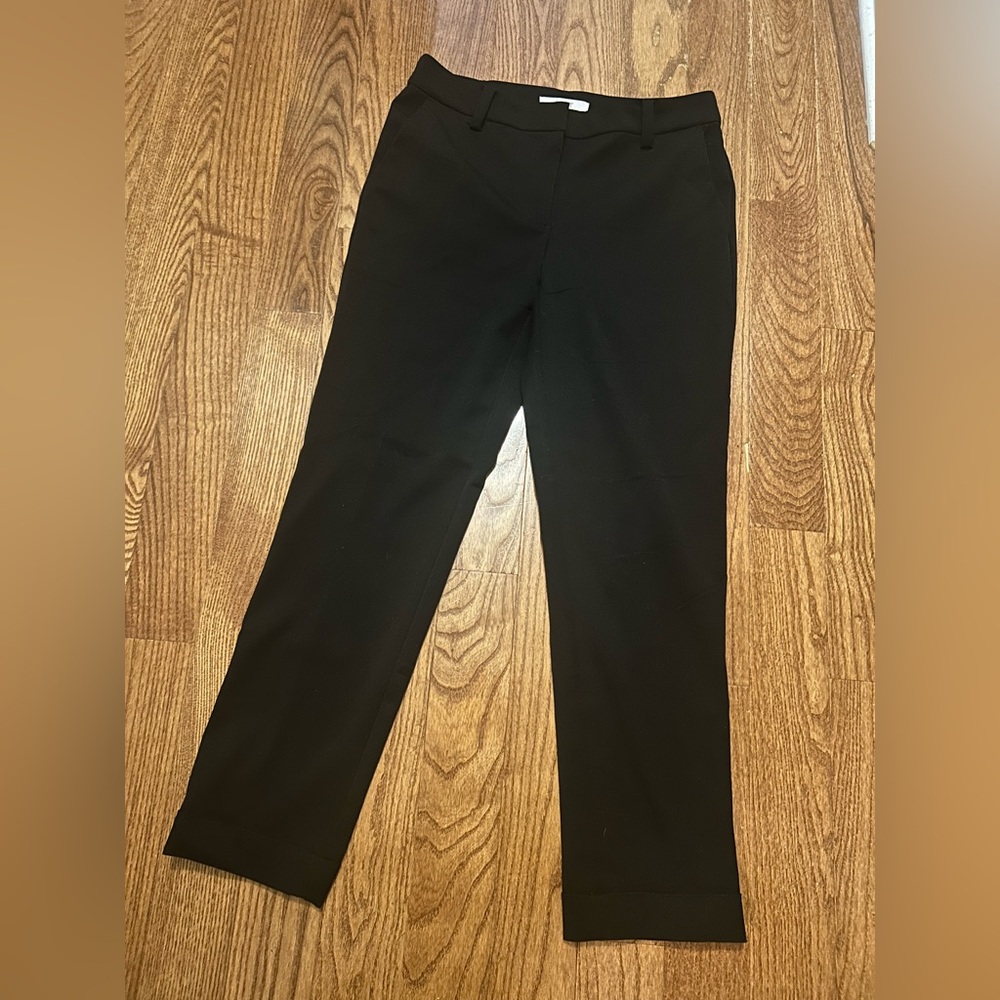 LOFT Black Straight Leg Pants